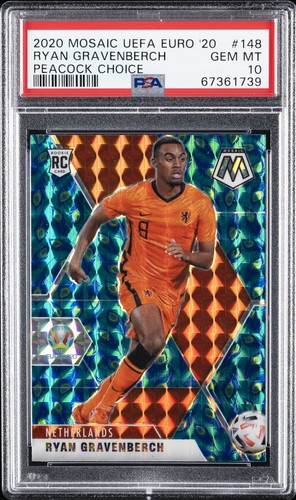 Ryan Gravenberch 2020 Panini Mosaic Peacock