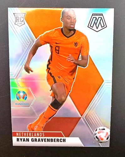 Ryan Gravenberch 2020 Panini Mosaic Silver Prizm