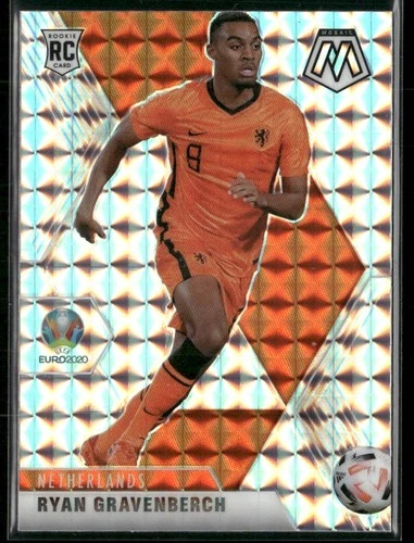 Ryan Gravenberch 2021 Panini Mosaic UEFA EURO 2020 Argento