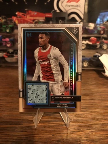 Ryan Gravenberch 2021 Topps Museum Sapphire /75