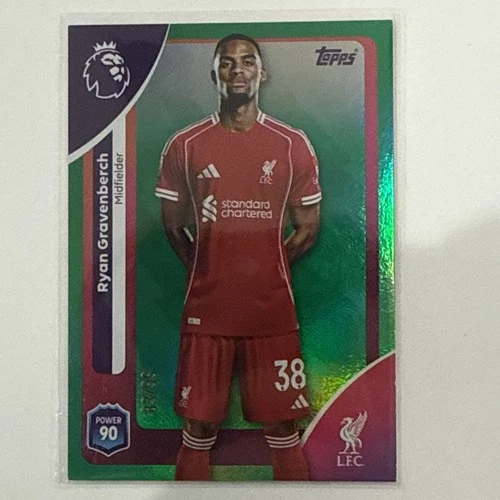 Ryan Gravenberch 2026 Topps Premier League /99