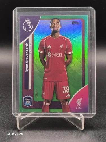 Ryan Gravenberch 2025 Topps Premier League Flagship /99
