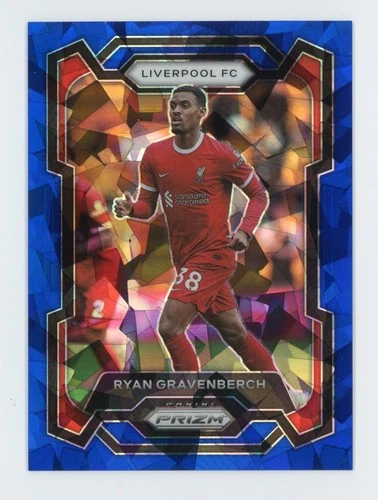Ryan Gravenberch 2024 Panini Prizm Blue Ice /75
