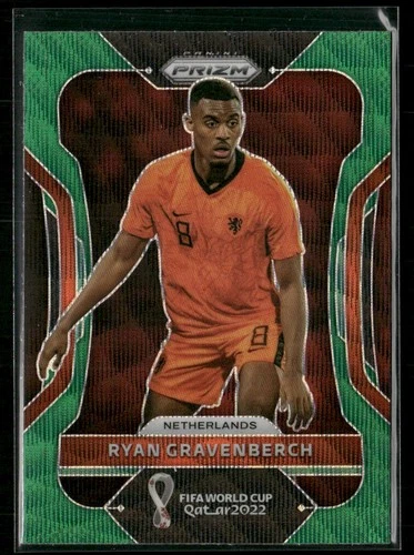 Ryan Gravenberch 2022 Panini Prizm Green
