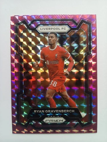 Ryan Gravenberch 2024 Panini Prizm Pink Mosaic #89