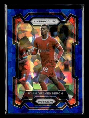 Ryan Gravenberch 2023 Panini Prizm Premier League Blue Ice /75