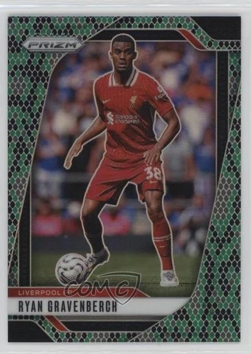 Ryan Gravenberch 2024 Panini Prizm Premier League Snakeskin Prizm