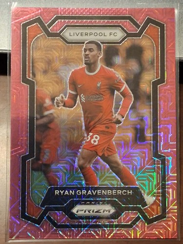 Ryan Gravenberch 2023 Panini Prizm Rosa Mojo /11