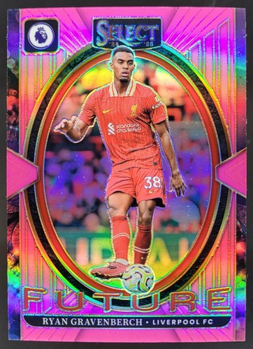 Ryan Gravenberch 2024 Panini Select Pink /25