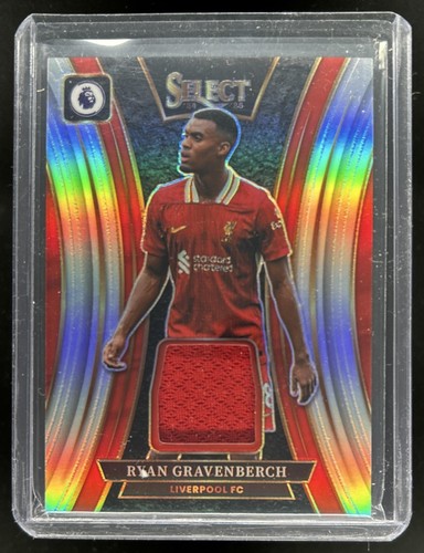 Ryan Gravenberch 2024 Panini Select Silver Prizm