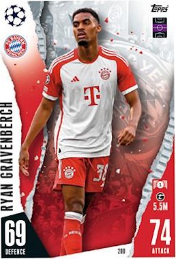 Ryan Gravenberch 2023 Topps Match Attax UEFA Club Competitions