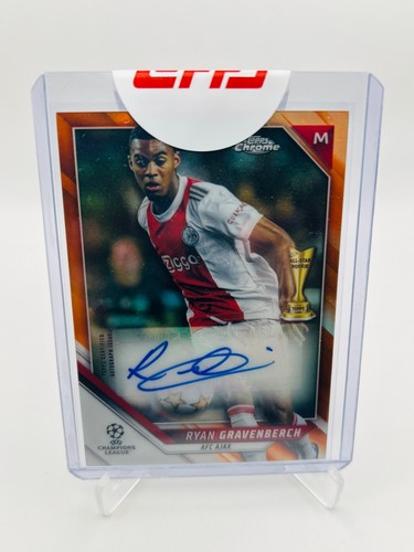Ryan Gravenberch 2021 Topps UEFA Champions League Naranja /25