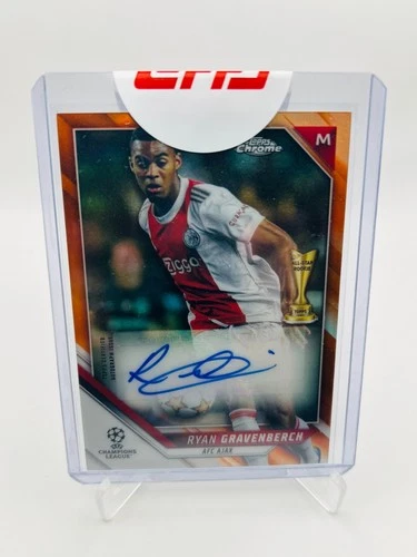 Ryan Gravenberch 2021 Topps UEFA Champions League Orange /25