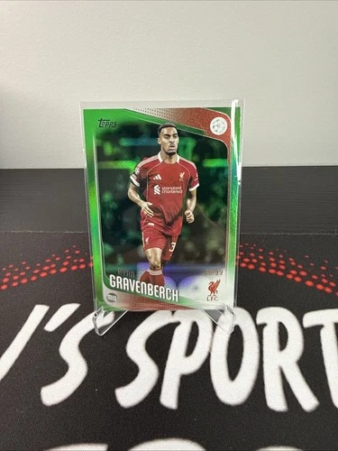 Ryan Gravenberch 2025 Topps UEFA Club Competitions Purple /250