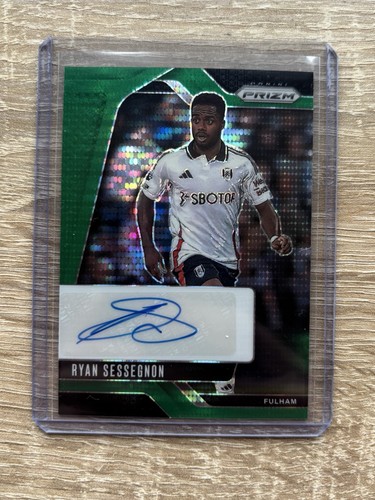 Ryan Sessegnon 2024 Panini Prizm Green Pulsar