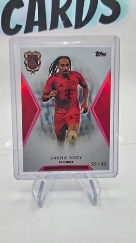 Sacha Boey 2025 Topps Bayern Munich 125th Anniversary /49