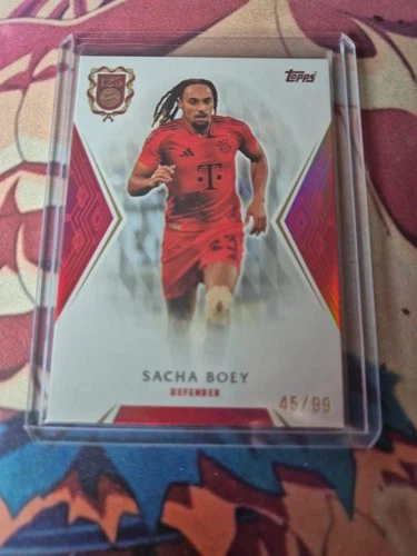 Sacha Boey 2025 Topps FC Bayern 125 Jahre Anniversary /99