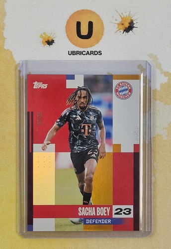 Sacha Boey 2024 Topps FC Bayern München Team Set Orange /25