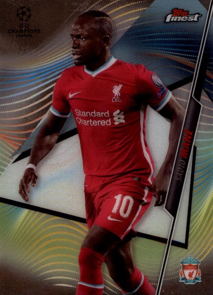 Sadio Mané 2020 Topps Finest UEFA 2