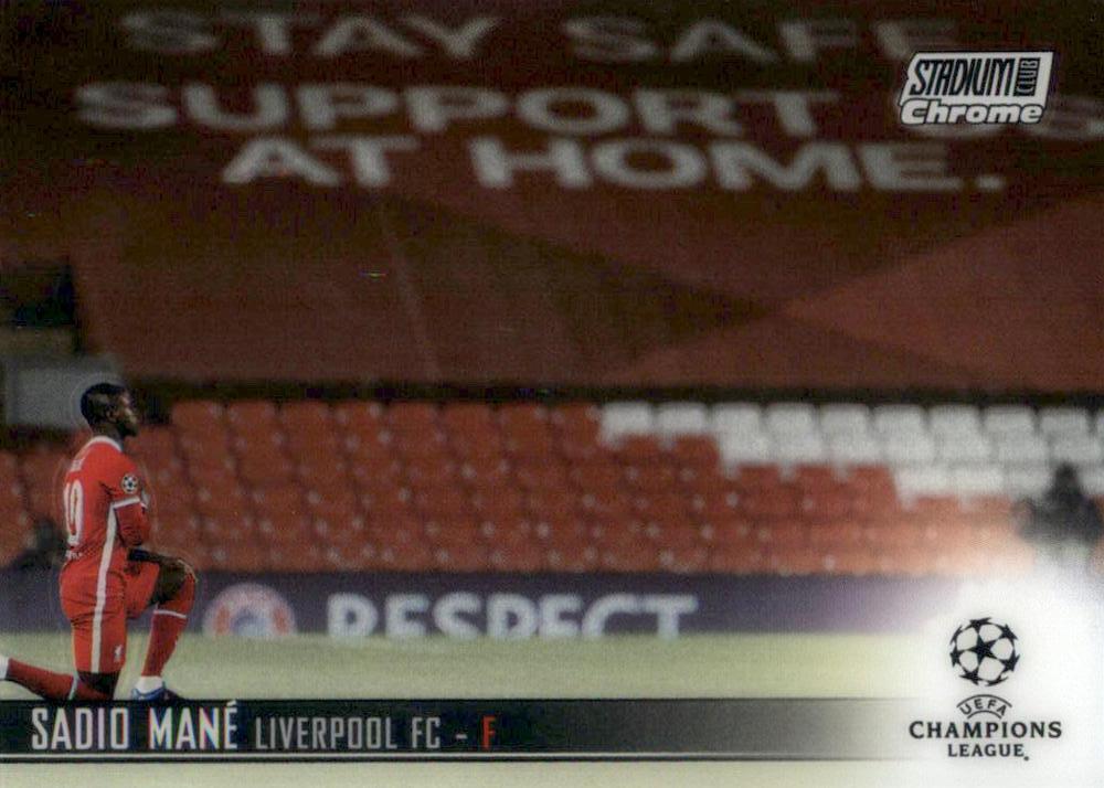 Sadio Mané 2020 Topps Stadium Club Chrome UEFA 30