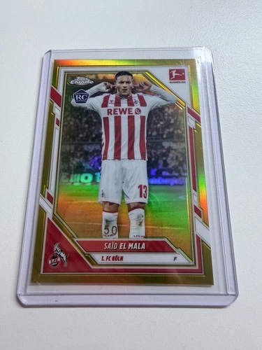 Said El Mala 2025 Topps Chrome Bundesliga Refractor /50