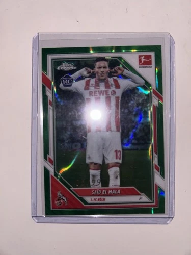 Said El Mala 2025 Topps Chrome Green Lava 25/99