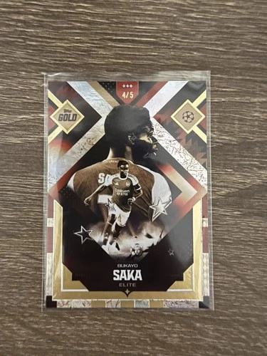 Saka 2025 Topps UCC Gold /5