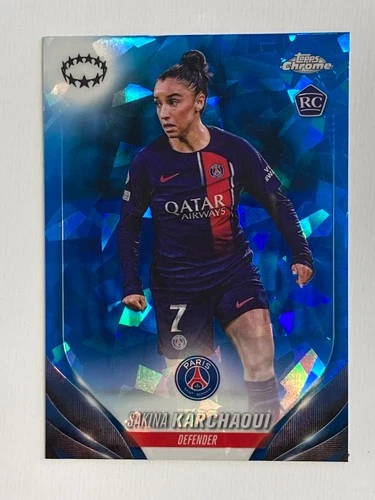 Sakina Karchaoui 2024 Topps Sapphire Edition