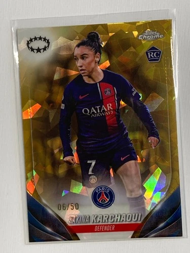 Sakina Karchaoui 2024 Topps Sapphire Sapphire /50
