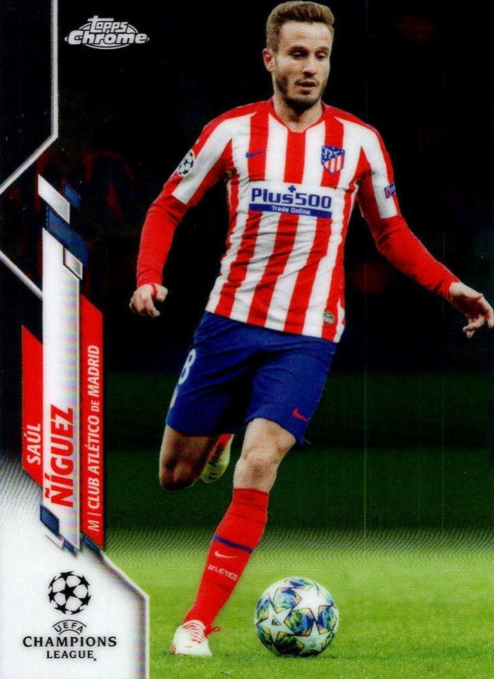 Saúl Ñíguez 2019 Topps Chrome UCC 38