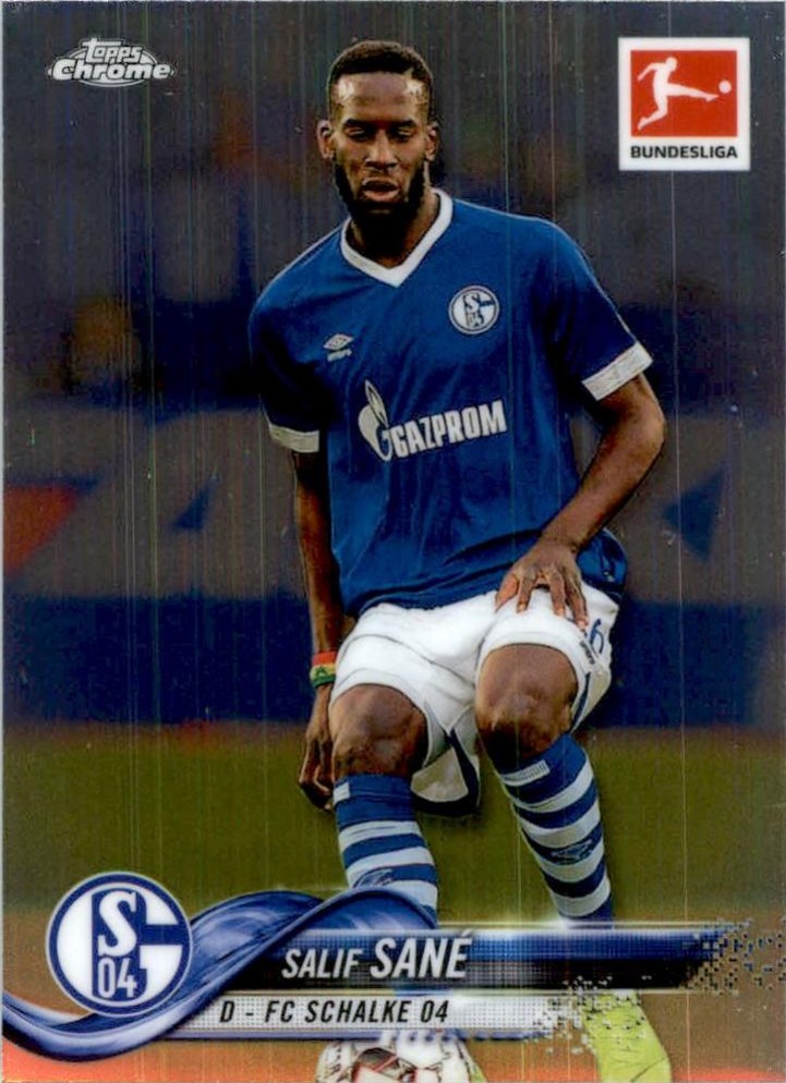 Salif Sané 2018 Topps Chrome Bundesliga 35