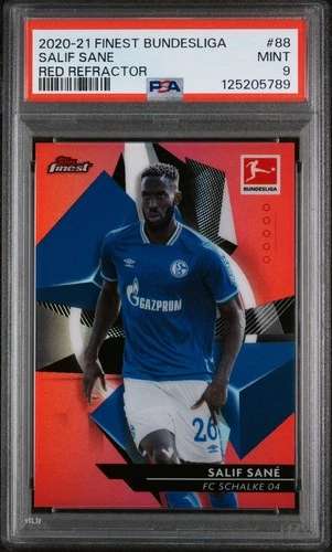 Salif Sane 2021 Topps Finest Bundesliga 1/5