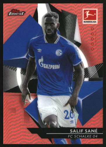 Salif Sane 2020 Panini Finest Red Refractor /5
