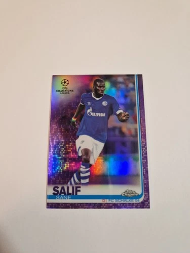 Salif Sane 2018 Topps UEFA Champions League Chrome Purple /250