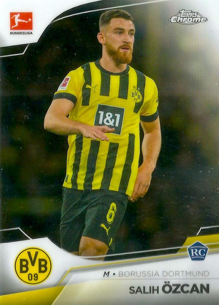 Salih Özcan 2022 Topps Chrome Bundesliga 30