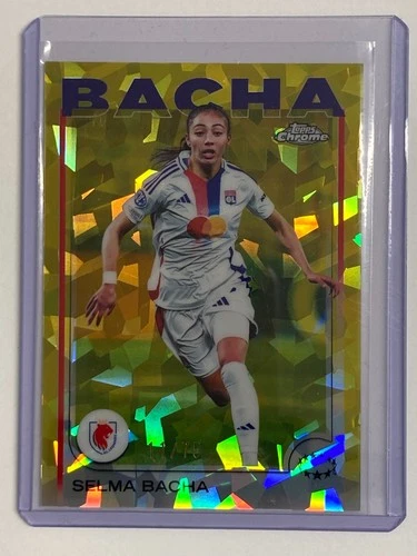 Salma Bacha 2025 Topps Womens Champions League Sapphire Sapphire /75
