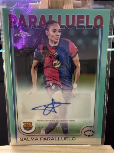 Salma Paralluelo 2024 Topps Chrome /199