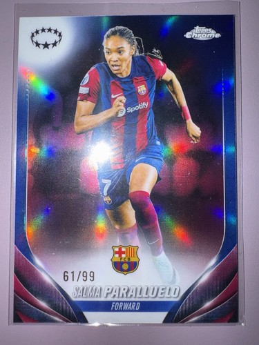 Salma Paralluelo 2023 Topps Chrome /99