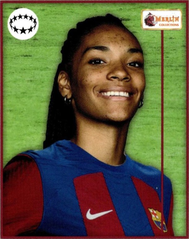 Salma Paralluelo 2023 Topps Merlin Heritage UEFA Club Competitions