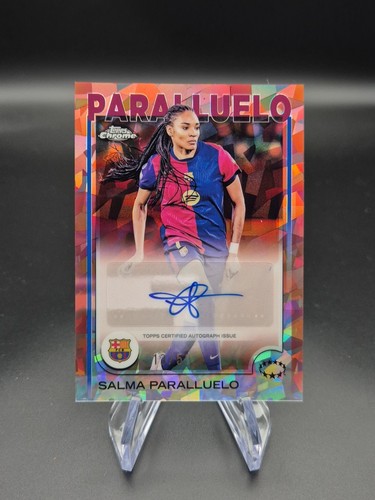 Salma Paralluelo 2024 Topps Sapphire /50