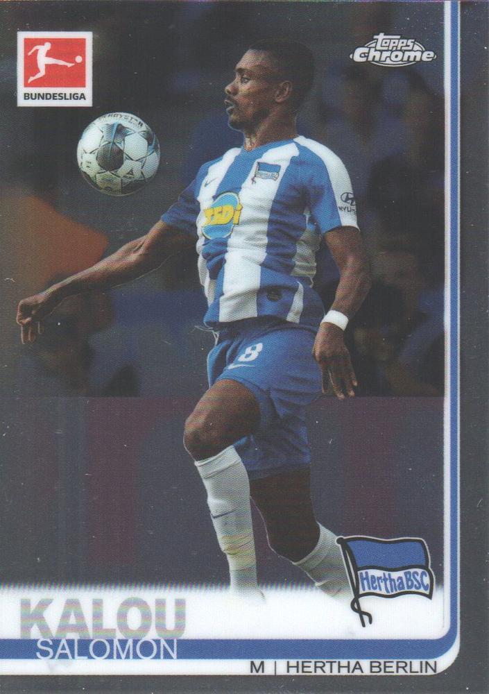 Salomon Kalou 2019 Topps Chrome Bundesliga 44