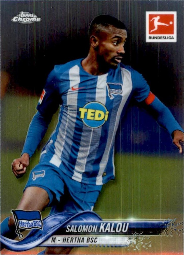 Salomon Kalou 2018 Topps Chrome Bundesliga 64