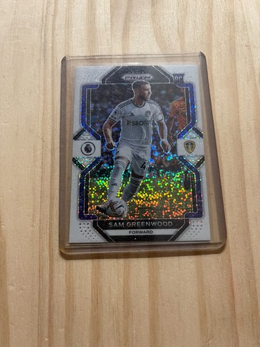 Sam Greenwood 2022 Panini Prizm Premier League White Sparkle