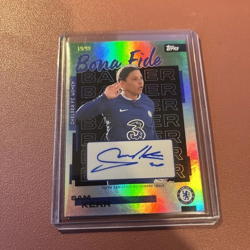 Sam Kerr 2025 Topps Chelsea Team Set Green /99