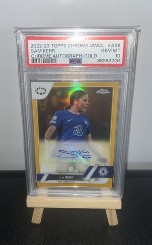 Sam Kerr 2022 Topps Chrome Gold /50