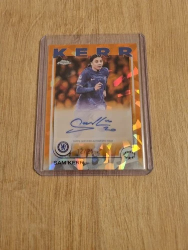 Sam Kerr 2024 Topps Chrome Sapphire /25