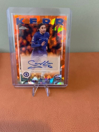 Sam Kerr 2024 Topps Chrome Sapphire /25