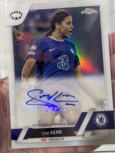 Sam Kerr 2022 Topps Chrome UEFA Women's Inferno Refractor