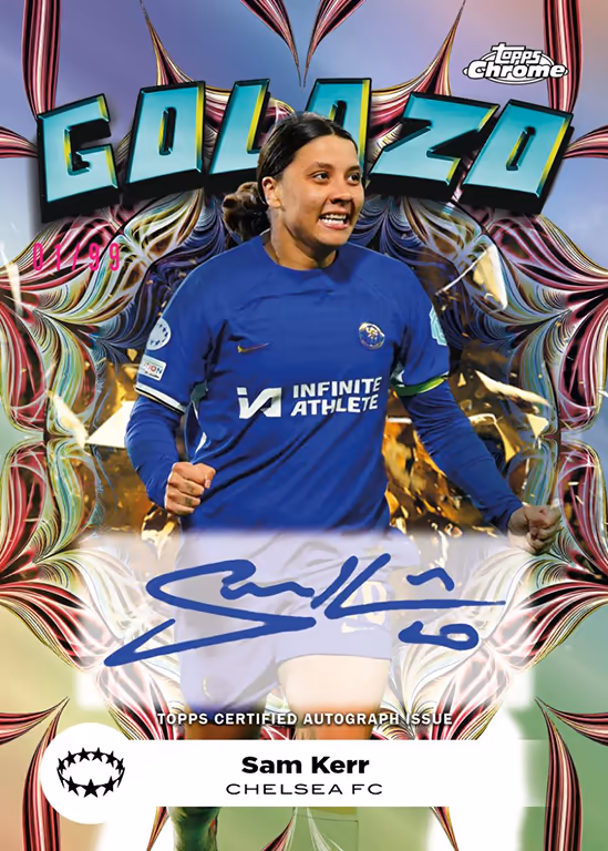 Sam Kerr 2023 Topps Inception UEFA Club Competitions
