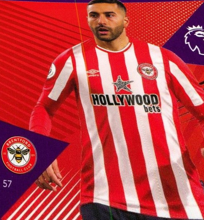 Saman Ghoddos 2021 Panini Adrenalyn XL Premier League